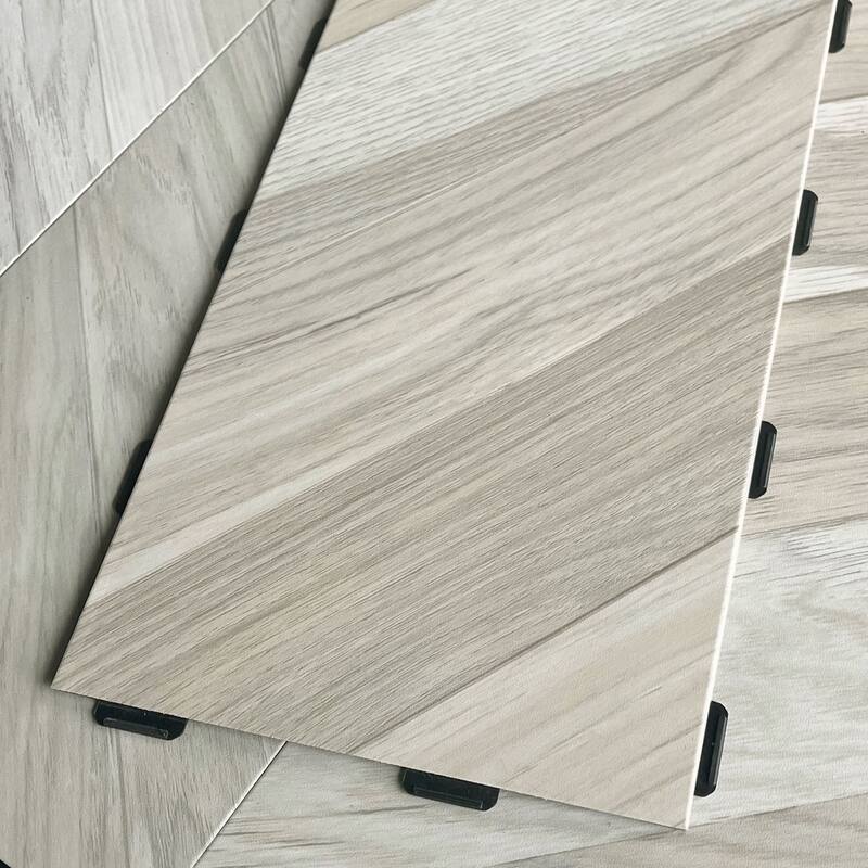 Art3d 36'' x 6'' Interlocking Luxury Vinyl Flooring Tile, Wood Floor Plank,Waterproof, Anti-Slip,18pcs,27 sqft