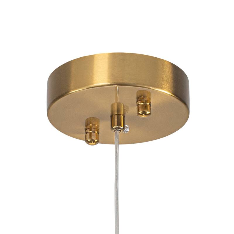 Modern 3-Light Dimmable LED Glass Globe Bubble Cluster Chandelier