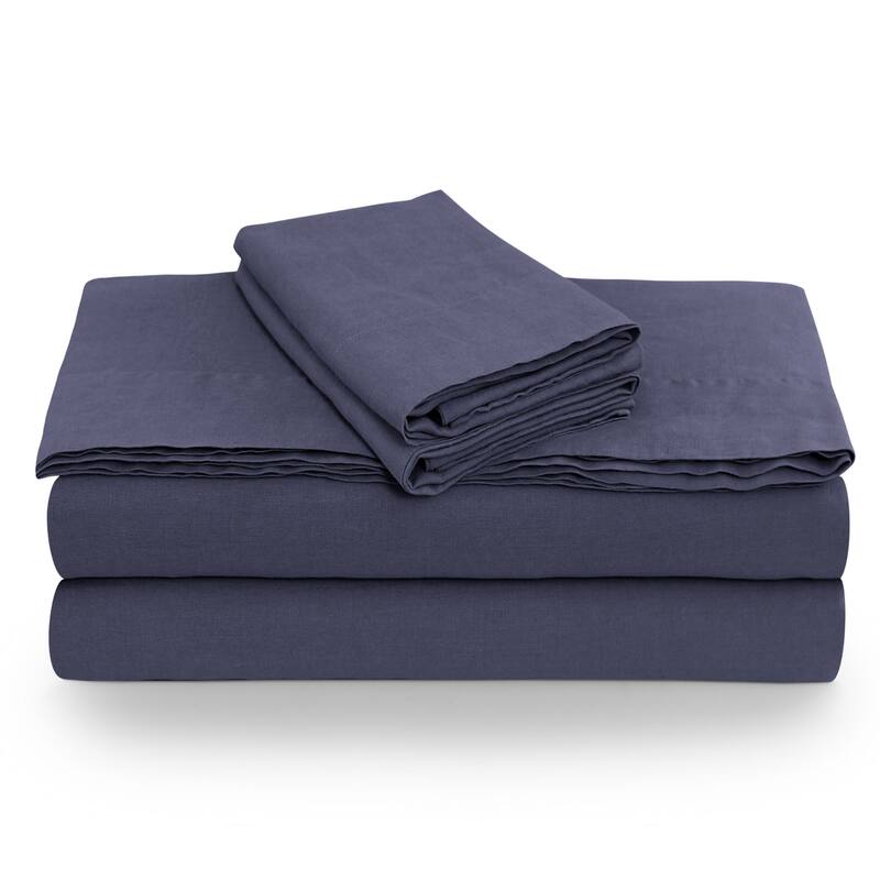 European Garment Washed Linen Pillowcases (Set of 2)