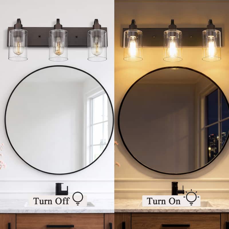 Bathroom Vanity Light Fixtures - Farmhouse Wall Light for Bathroom