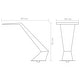 preview thumbnail 6 of 4, vidaXL Pool Fountain Stainless Steel 25.2"x11.8"x20.5" Silver