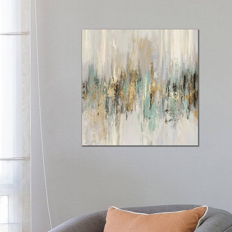 iCanvas "Dripping Gold II" by Tom Reeves Canvas Print - 26x26x1.5