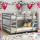 preview thumbnail 1 of 20, Full Over Full Bunk Bed with Ladder
