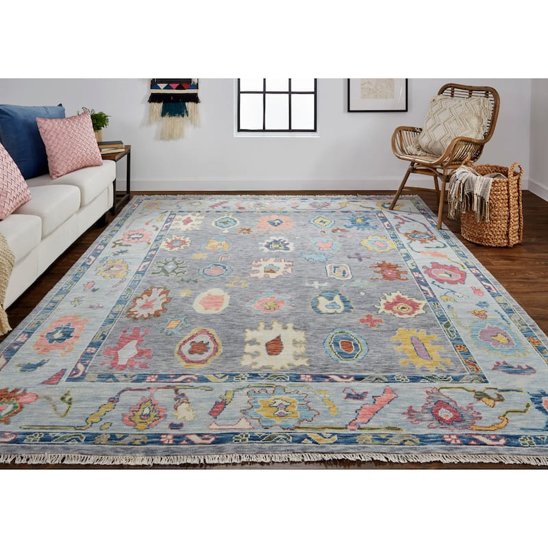 Grand Bazaar Larson Hand Knotted Persian Traditional Area Rug