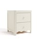 preview thumbnail 11 of 18, Storkcraft Casablanca 2 Drawer Nightstand Cream