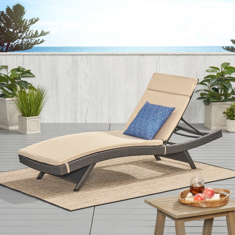 Vilano Outdoor Cushioned Lounge Chair by Havenside Home