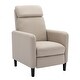preview thumbnail 10 of 31, Modern PU Leather Adjustable Recliner Chair Glider for Living Room Home Theater