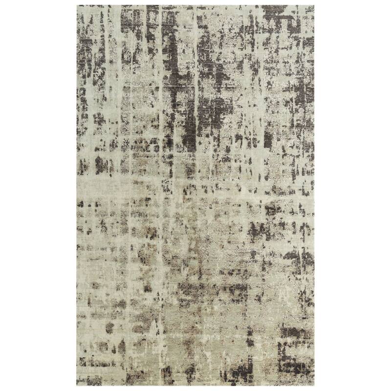 Alora Decor Alure Wool Blend Rug - 5' x 8' - Light Beige/Olive Green/Rust