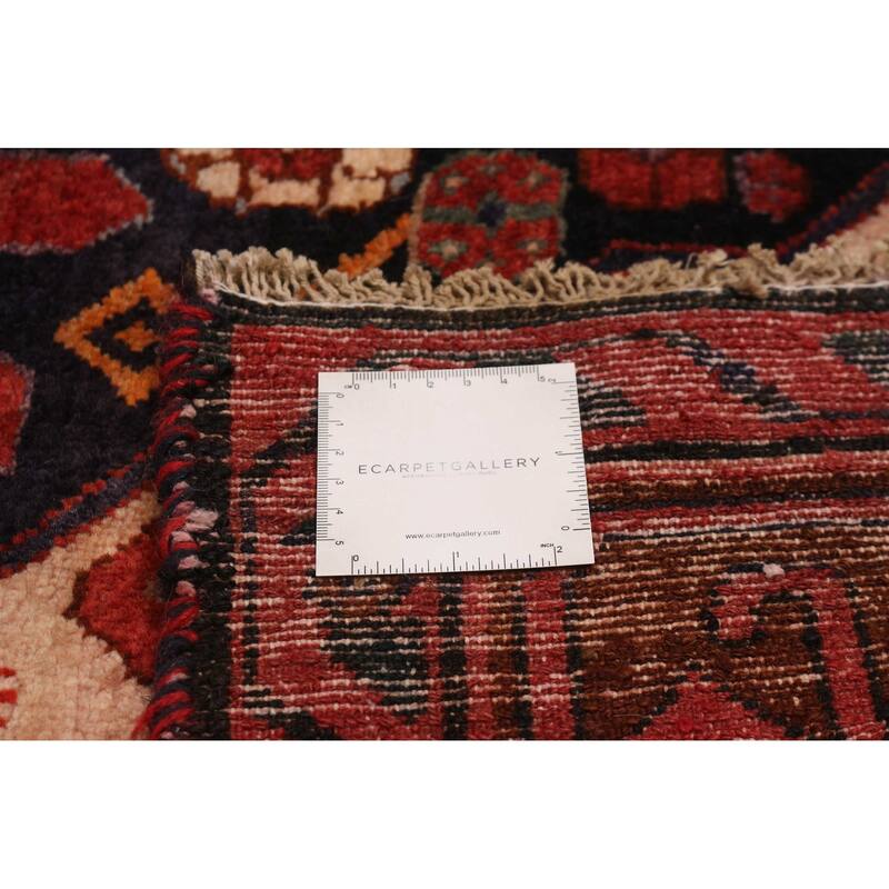 ECARPETGALLERY Hand-knotted Andelz Navy Wool Rug - 5'1 x 9'2