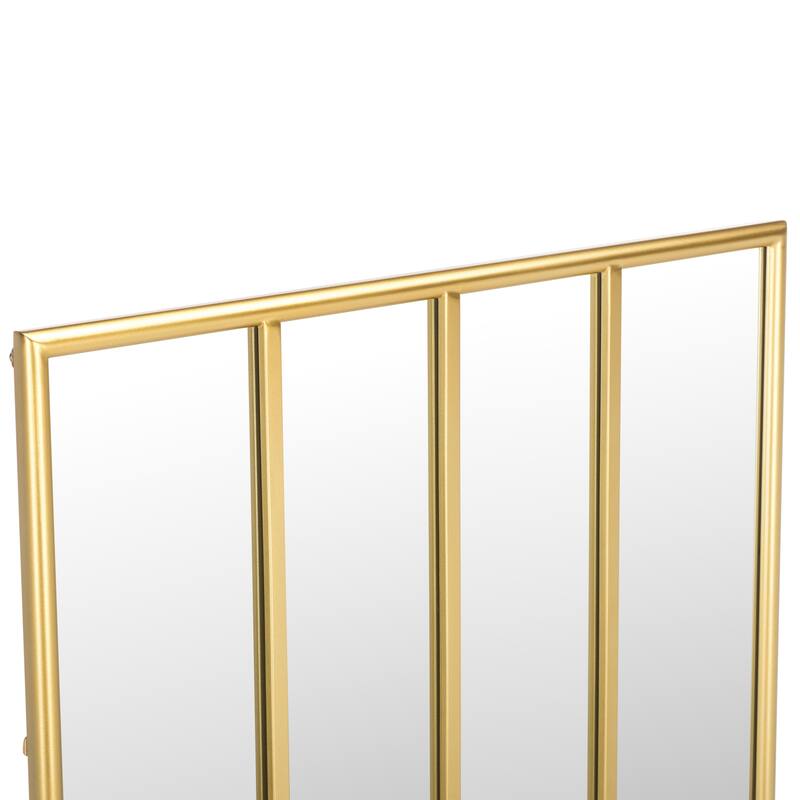 SAFAVIEH Kaylene Art Deco 30 x 72-inch Arch Decorative Accent Mirror - 30 In. W x 1.5 In. D x 72 In. H - 30Wx2Dx72H