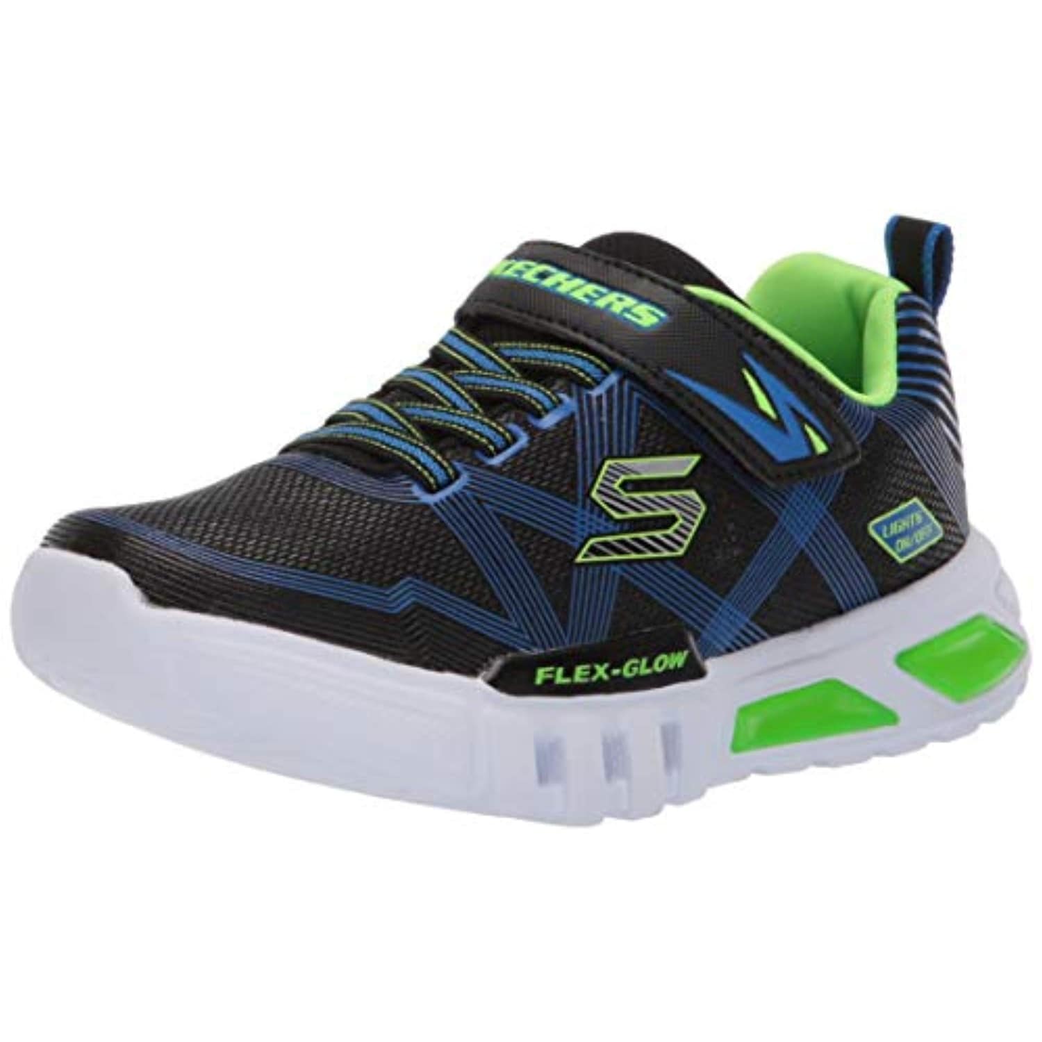 skechers boys flex glow