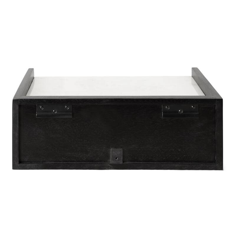 Kate and Laurel Kitt Premium Sold Wood Floating Shelf Side Table