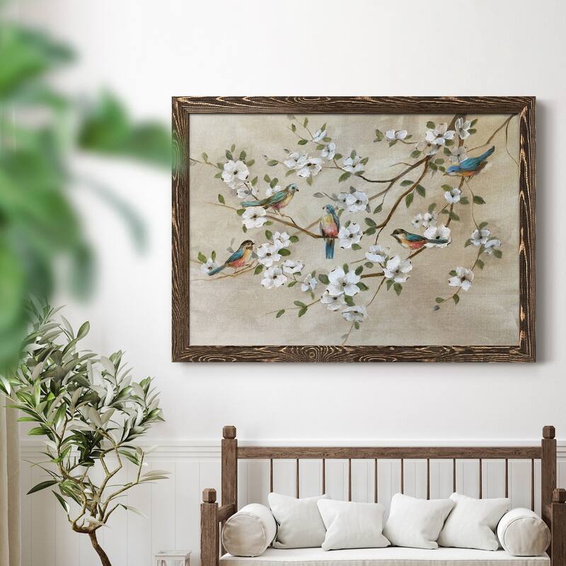 Birds of a Feather-Premium Framed Canvas - Ready to Hang