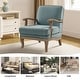 preview thumbnail 15 of 32, Rinaldo Farmhouse Polyester Armchair with Comfortable Backrest and Cushion by HULALA HOME