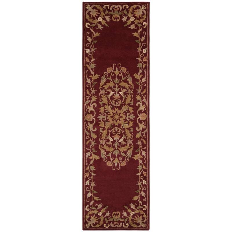 SAFAVIEH Handmade Heritage Hot Air Balloon Traditional Oriental Wool Rug