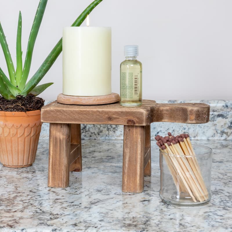 Decorative Wood Pedestal