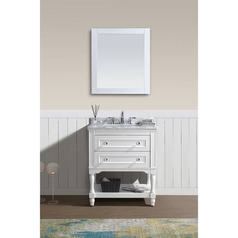 Cape Cod 30" Bathroom Vanity, White