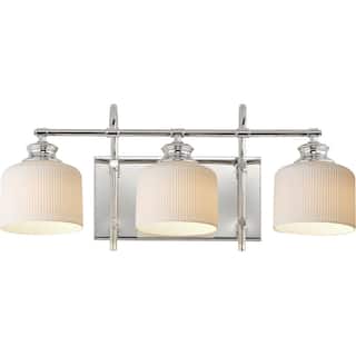Maxim 21493WT Bisque 3 Light 24" Wide Vanity Light