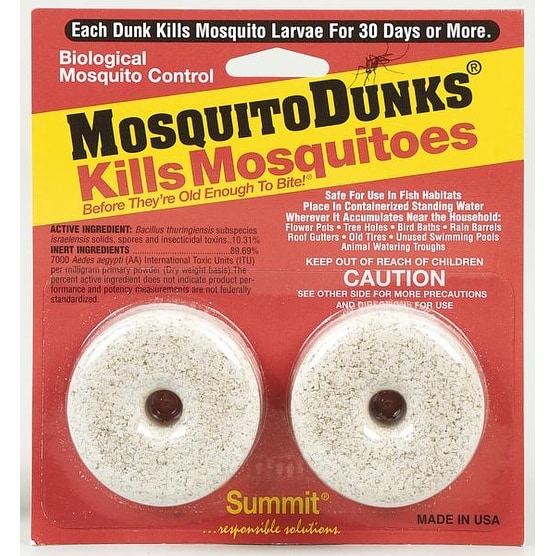 Summit Chemical 102-12 Insect Mosquito Dunks Pk/2