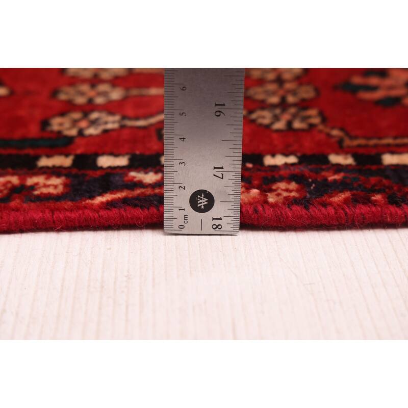 ECARPETGALLERY Hand-knotted Anadol Vintage Black, Red Wool Rug - 5'3 x 8'9