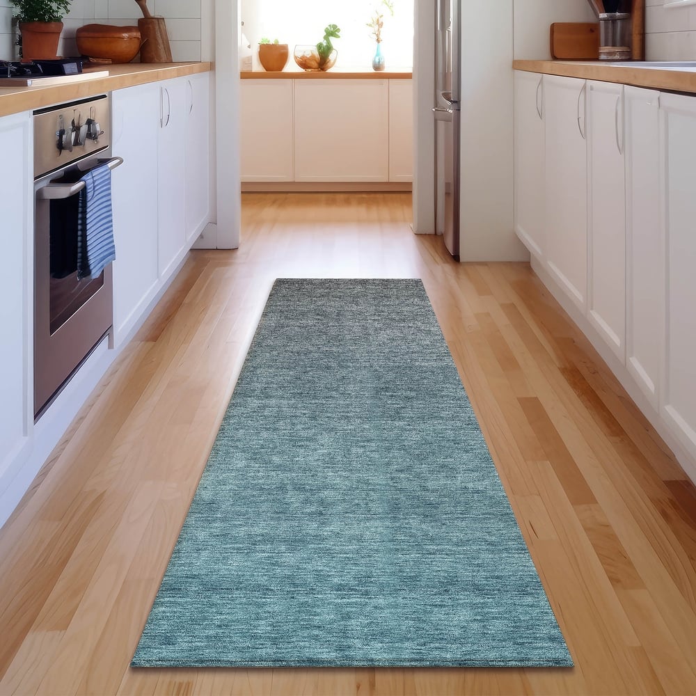 Premium Washable Super Soft Solid Ombre Mayfield Rug
