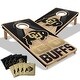 preview thumbnail 1 of 5, Colorado Buffaloes NCAA 2x4 Professional Cornhole Board Set Include Carrying Case