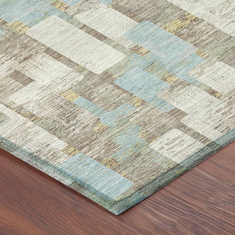 Machine Washable Indoor/ Outdoor Casual Carson Chantille Rug