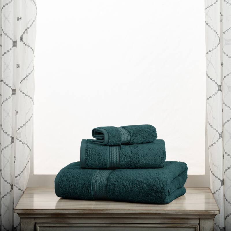 Marche Egyptian Cotton 3 Piece Towel Set by Superior