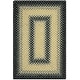 preview thumbnail 38 of 44, SAFAVIEH Handmade Braided Josefa Country Rug 2' x 3' - Black/Grey - Rectangle