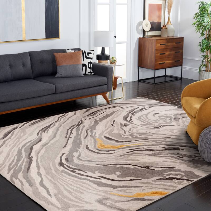 SAFAVIEH Handmade Soho Brittanie Modern Wool Rug