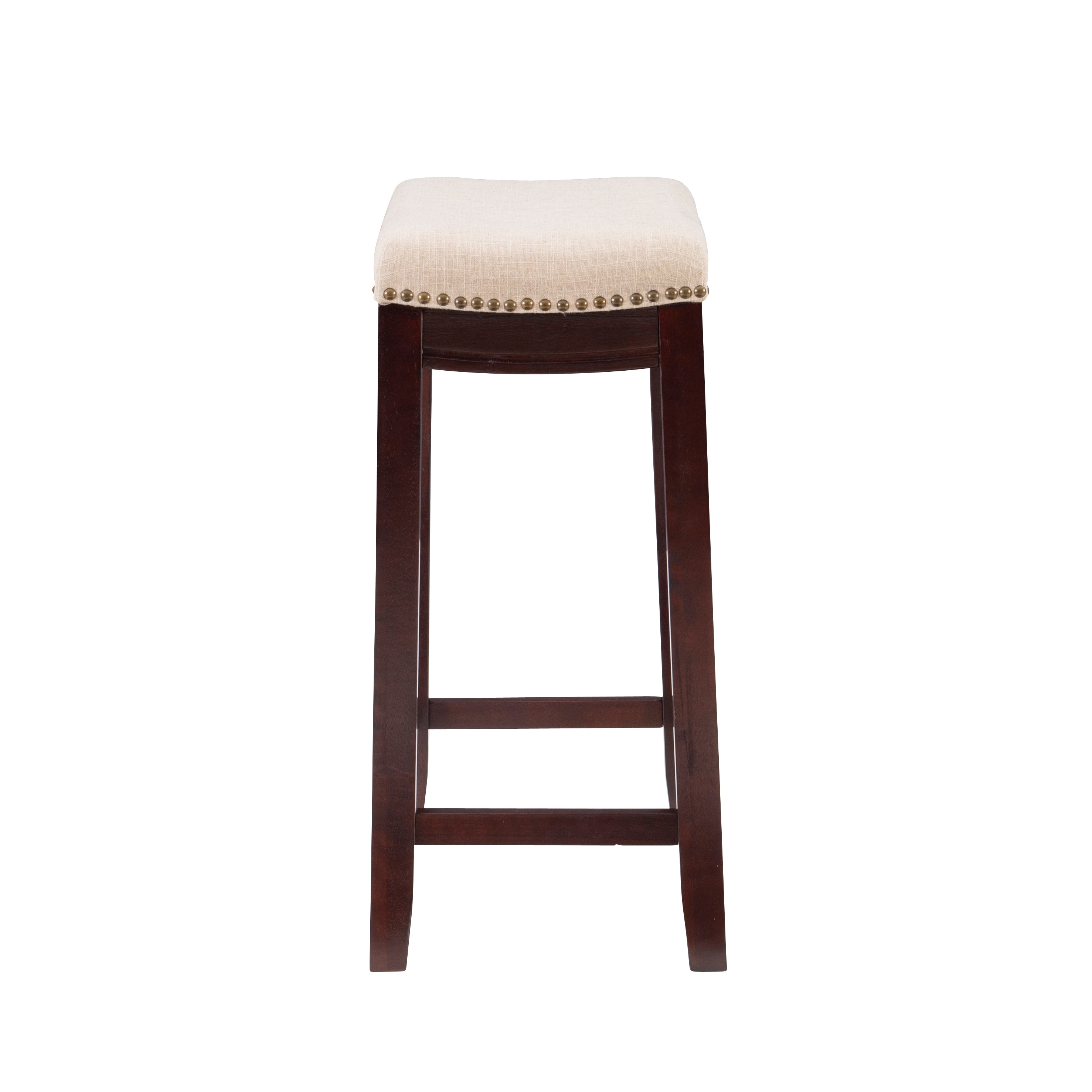 Copper Grove Willamette Linen Backless 26 in Counter Stool