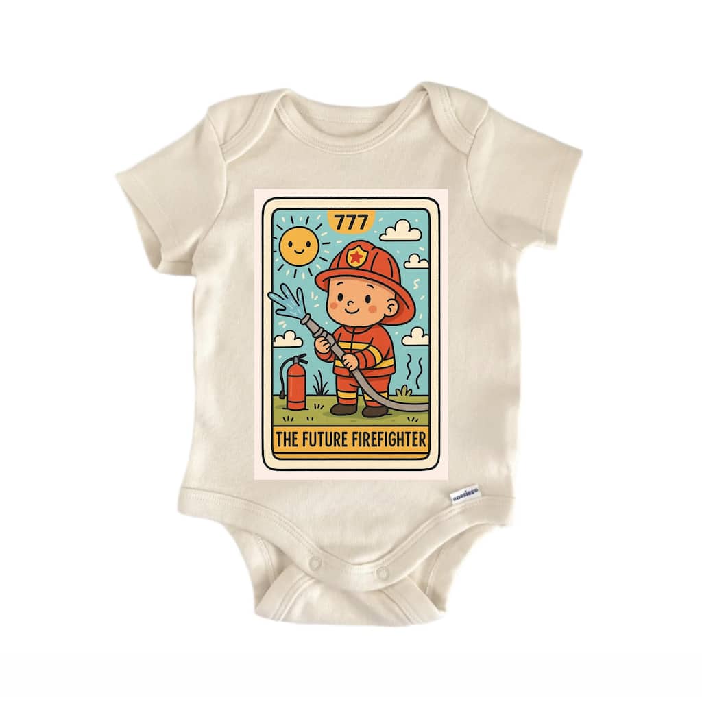 Future Firefighter Tarot - Baby Bodysuit