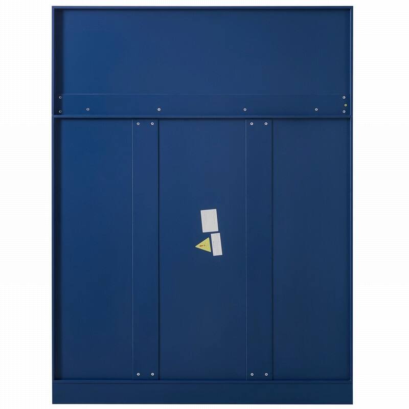 Modern 71" Tall Kitchen Pantry with Storage Cabinet, 6 Doors , Drawers, Adjustable Shelves,Pull-out Trays and Wine Rack