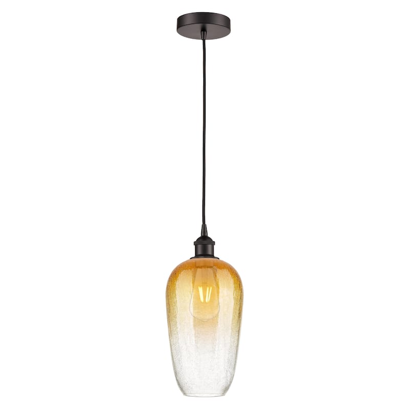 Innovations Lighting Endless Possibilities Edison - Brookhaven Flute - 1 Light 7" Cord Hung Mini Pendant