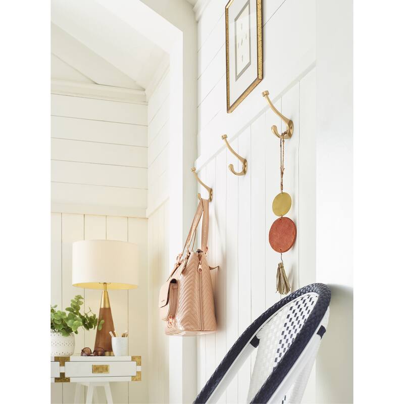 Amerock Adare Double Prong Decorative Wall Hook