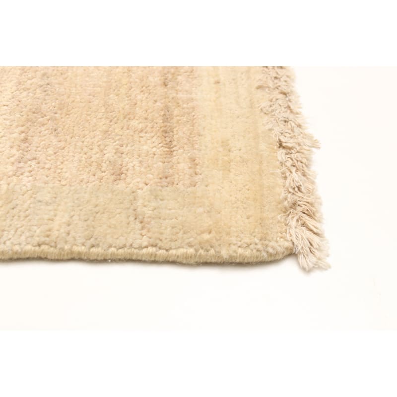 ECARPETGALLERY Hand-knotted Peshawar Ziegler Khaki Wool Rug - 6'6 x 6'2