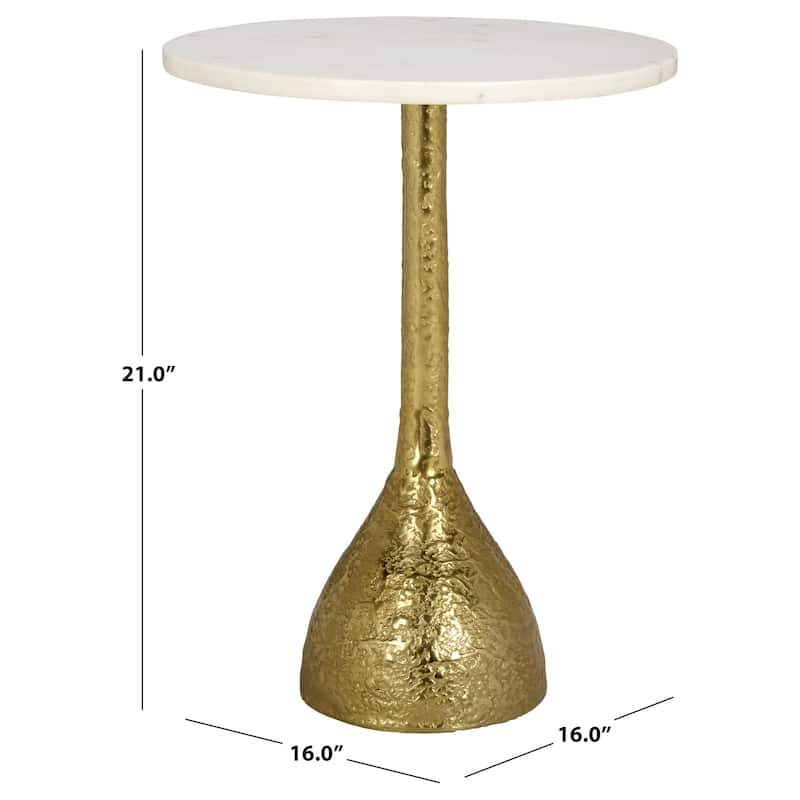 SAFAVIEH Home Avanni Side Table - 16"W x 16"D x 21"H