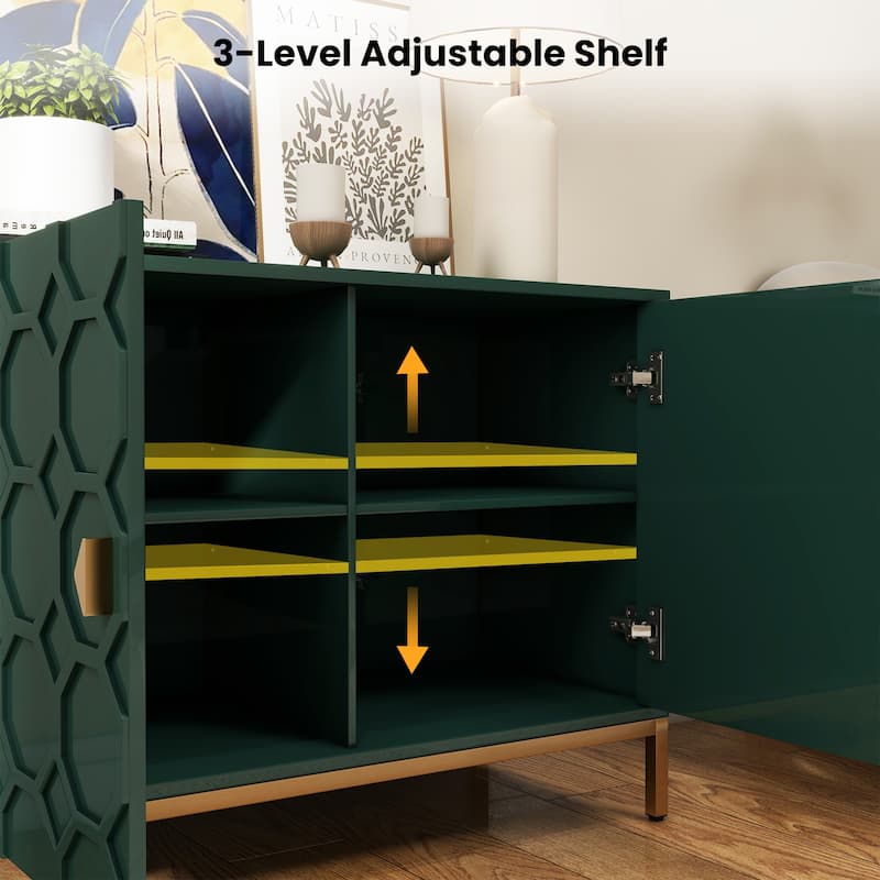 2 Door Accent Cabinet