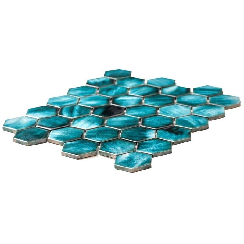 The Tile Life Agate 2x2 Porcelain Backsplash Wall Tile