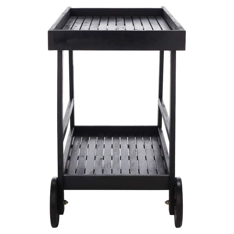 SAFAVIEH Outdoor Hayleigh Bar Cart - 48Wx20Dx32H