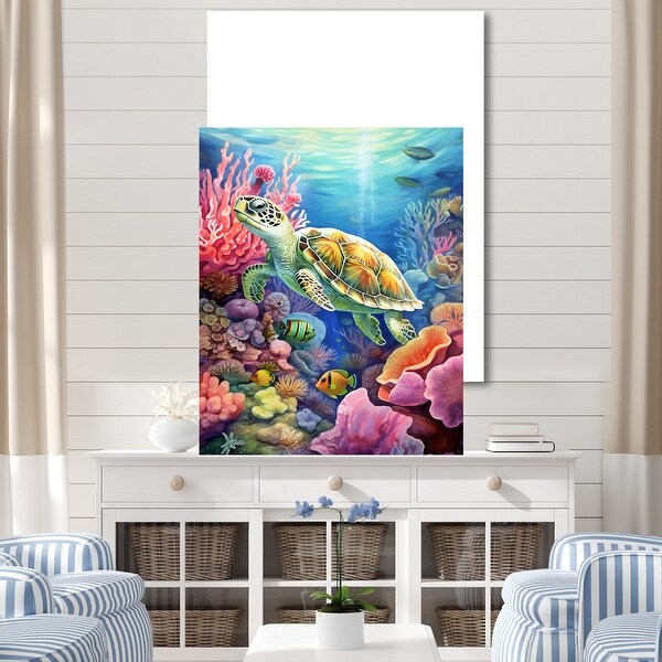 Designart Fishing Majestic Marlins Jumping I Hunting & Fishing Canvas  Wall Art - Bed Bath & Beyond - 38975435