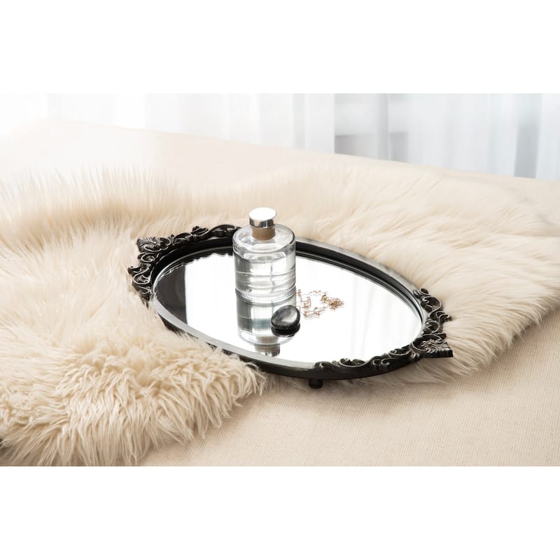 Kate and Laurel Arendahl Mirrored Decorative Tray
