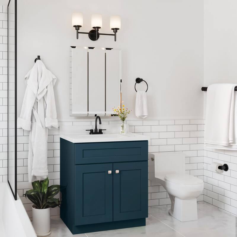 Design House 215442 Brookings 30" Single Free Standing Vanity Cabinet