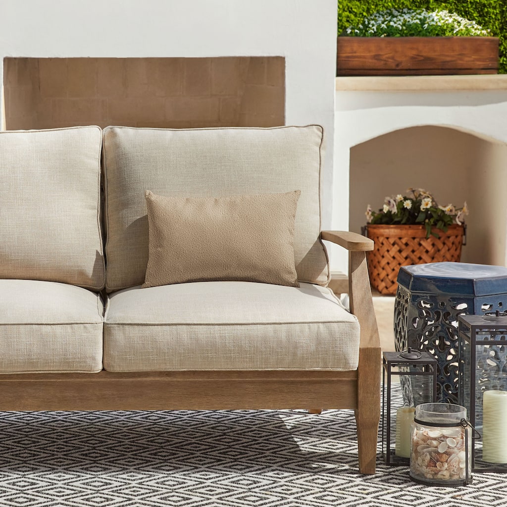 Sorra Home Valdese Boucle Pillow Single