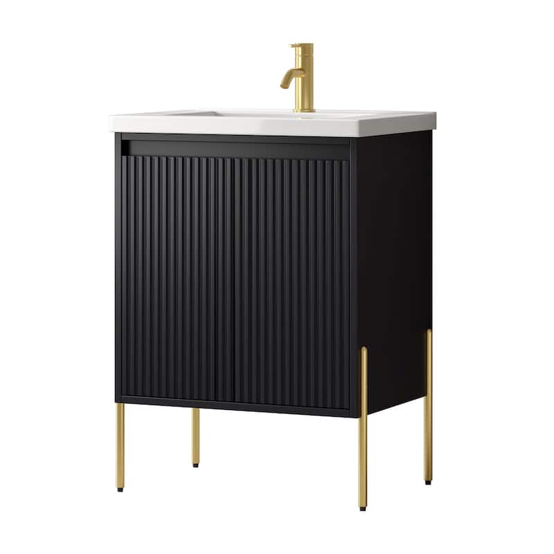 Ripple 24" Bathroom Vanity Kit (Assembly Required)