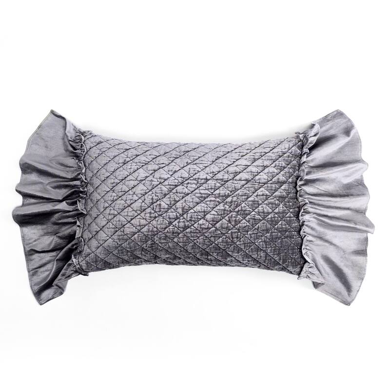 Estrella Sham, Steel Blue, Euro - Steel Blue - King Sham
