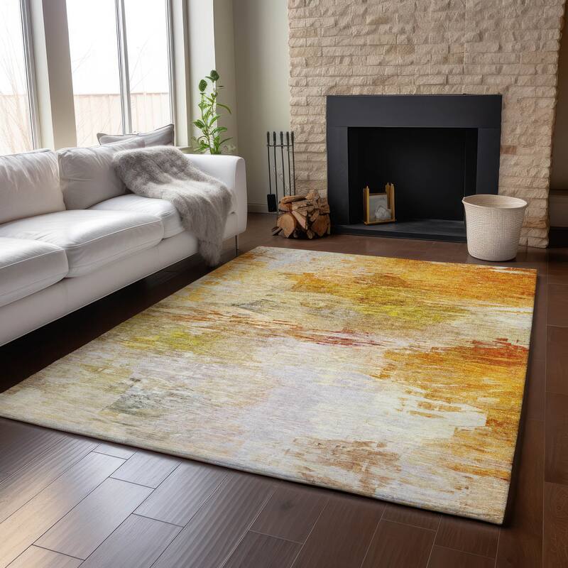 Premium Washable Super Soft Watercolor Mayfield Rug