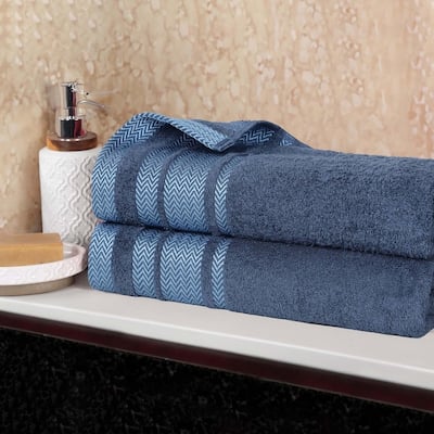 Superior Hays Cotton Soft Medium Weight Bath Sheet Set of 2