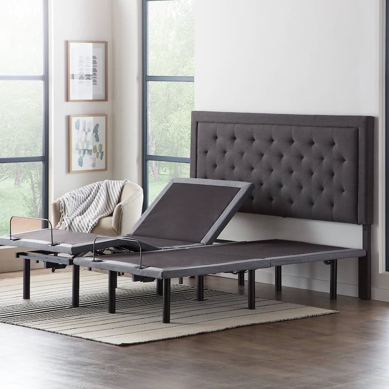 Lucid Deluxe Adjustable Bed Base - King