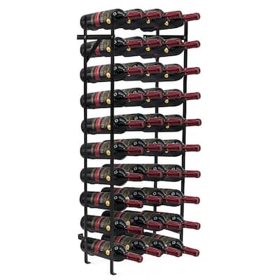 Freestanding Metal Wine Rack - Up to 150 Wine Bottles
